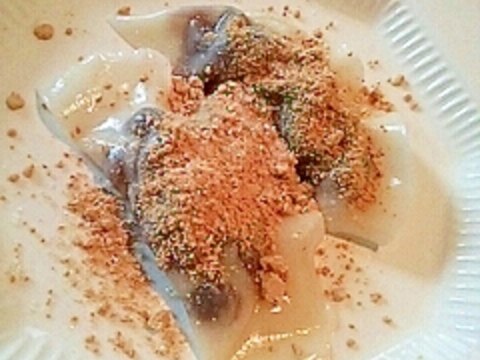 餃子の皮で簡単、なんちゃって生八つ橋